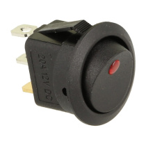 Rocker switch - Röd led QSP Products